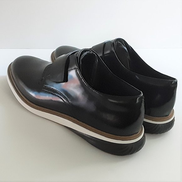 COLE HAAN Women's Shoes GrandEvolution Modern Monk Black /Optic White NWT - Picture 9 of 12